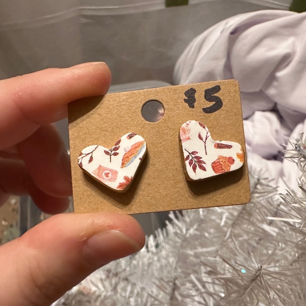 NEW Handmade Festive Dessert Earrings